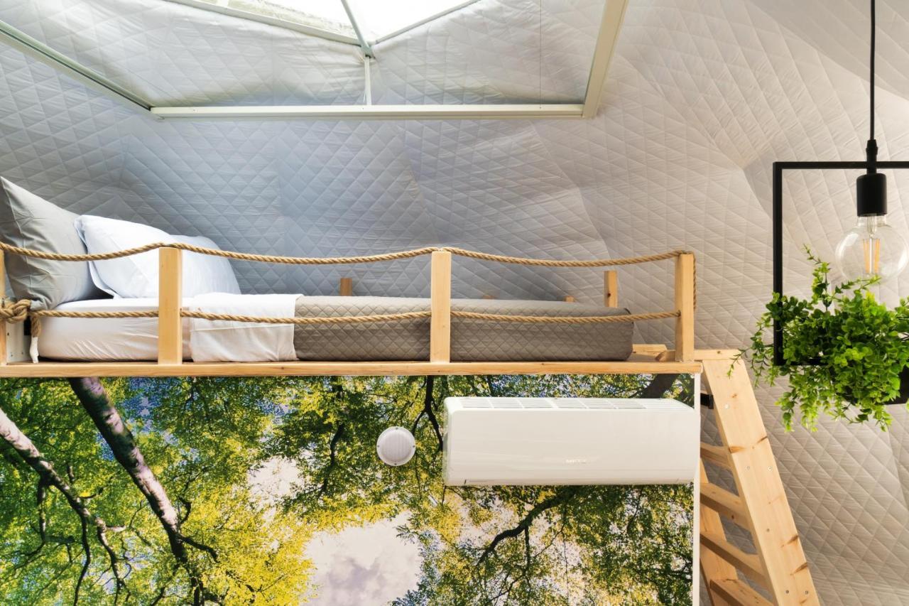 Luxury Dome Tents Ikaria Ap'Esso2 Raches  Buitenkant foto