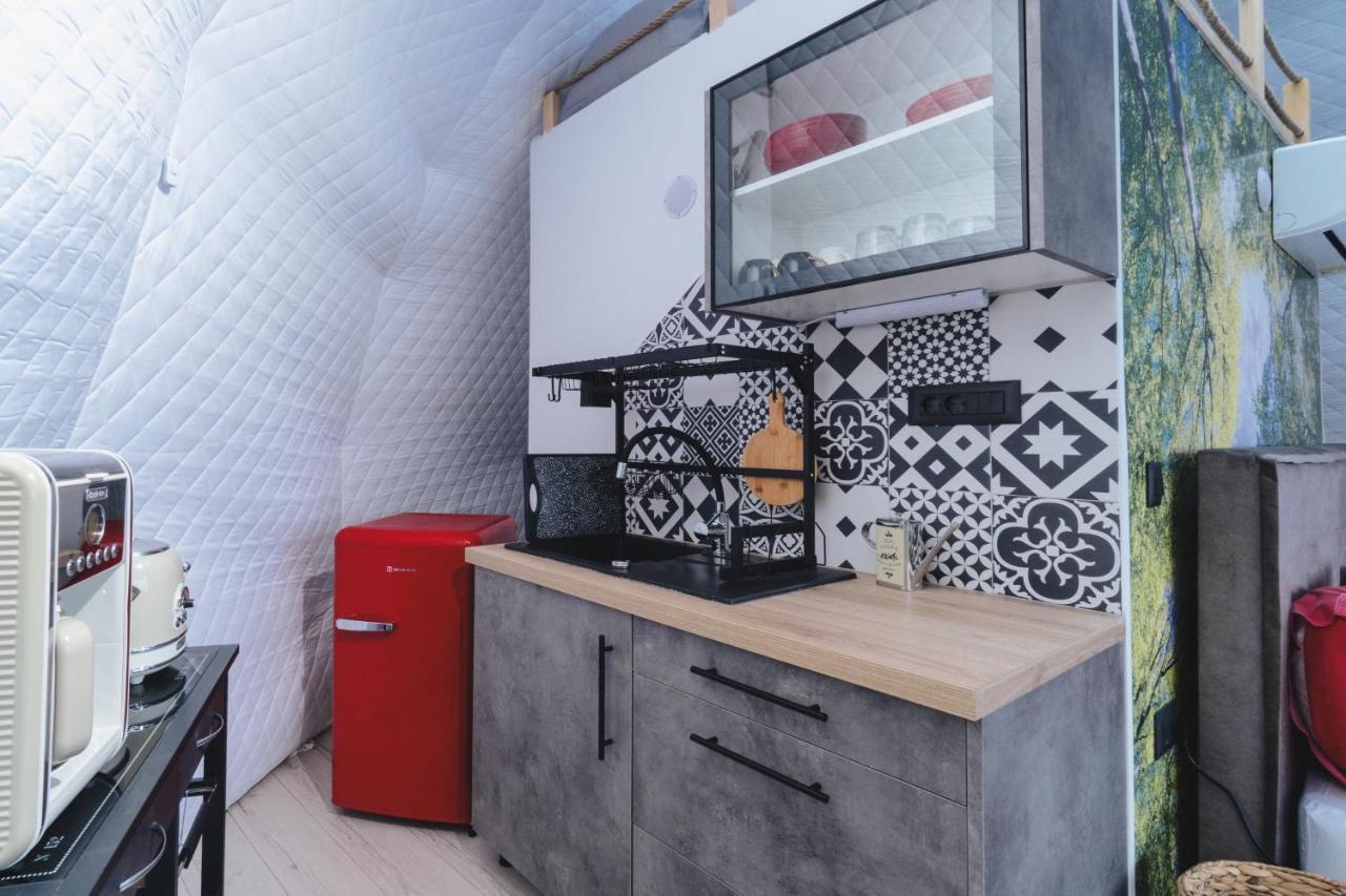 Luxury Dome Tents Ikaria Ap'Esso2 Raches  Buitenkant foto