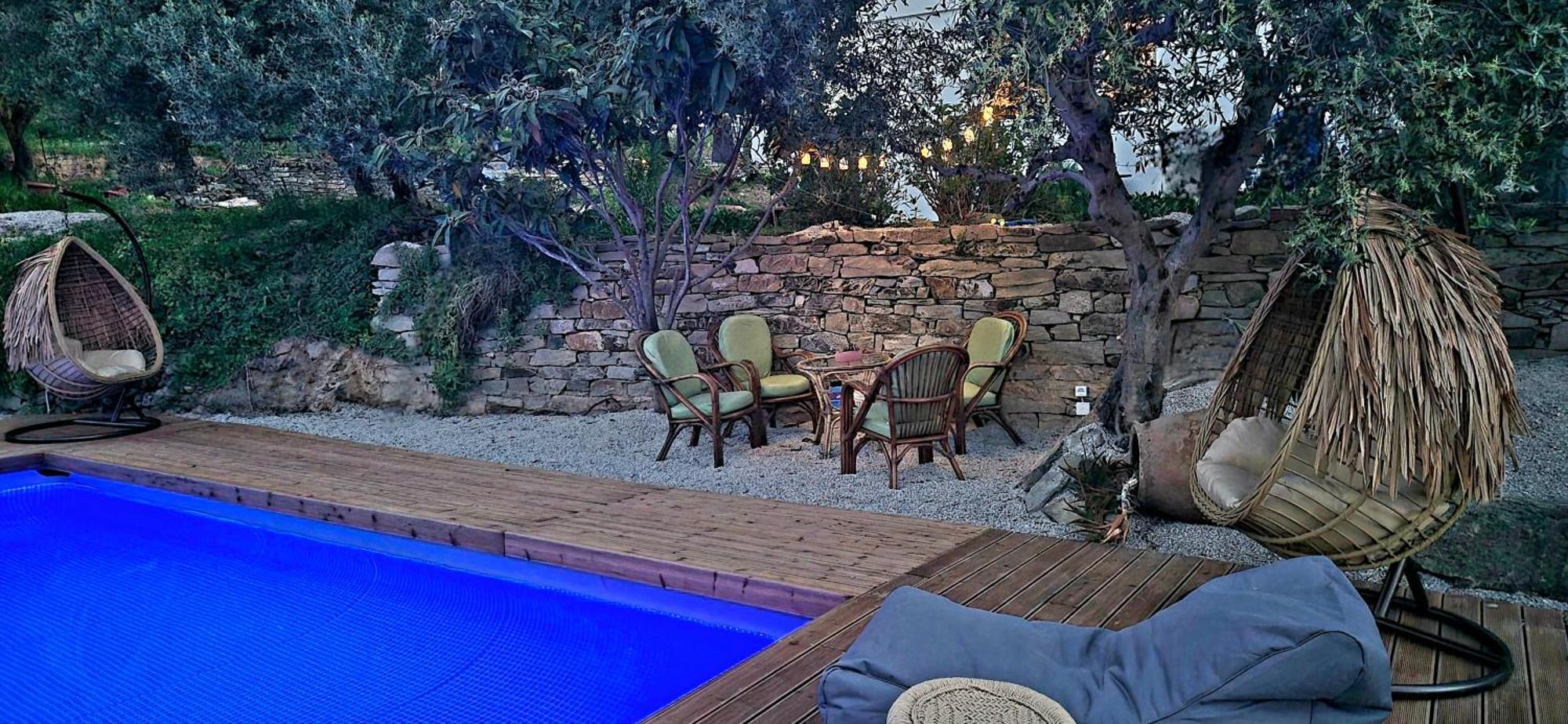 Luxury Dome Tents Ikaria Ap'Esso2 Raches  Buitenkant foto